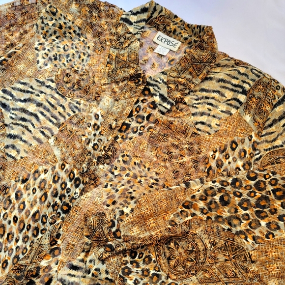Animal print blouse - Picture 1 of 6